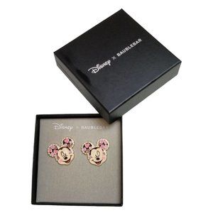 Mickey mouse earrings Disney x baublebar happy Valentine's day design